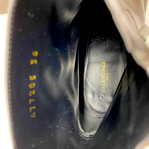 Balenciaga Grey Knife Boots 36 - Picture 5 of 7